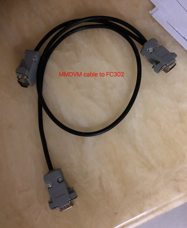 Cable for 2x radios