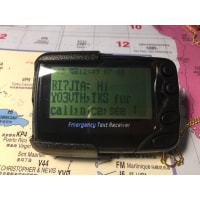 Pager for POCSAG mode