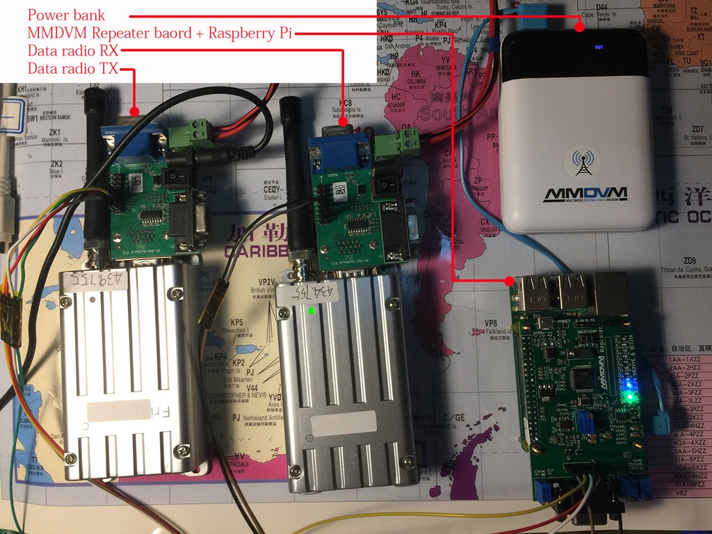 MMDVM repeater 5w