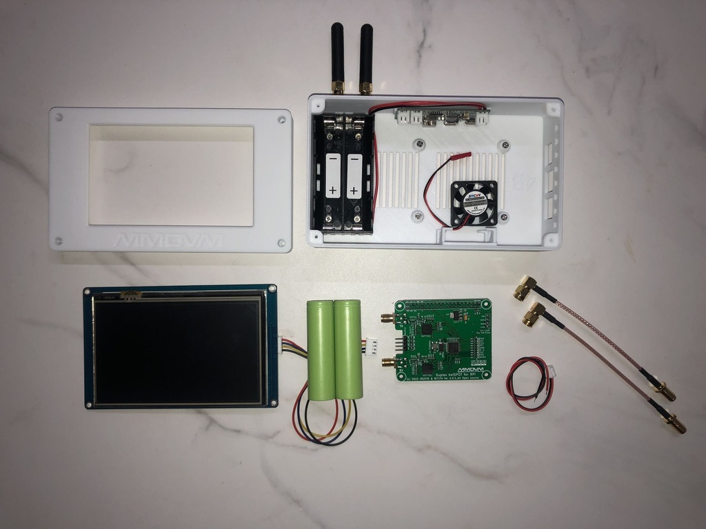 Duplex hotSPOT Model_C:RPi-White-5.0inch